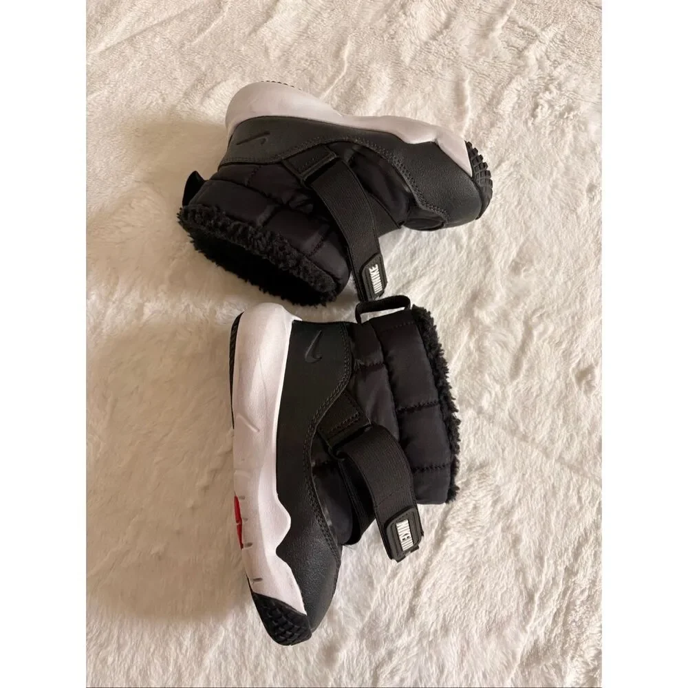 Nike Flex Advance Snow Boots Toddler 10C Black Winter Boots
